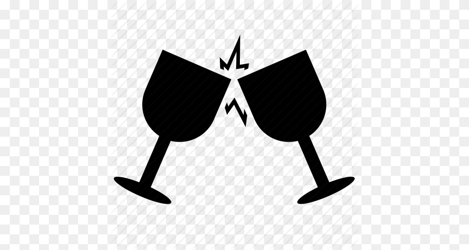 Cheers Drinks Wine Icon, Accessories, Glass, Sunglasses, Silhouette Free Png Download