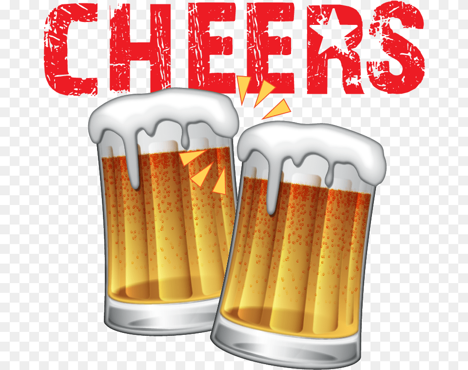 Cheers Emoji, Alcohol, Beer, Beverage, Glass Free Png