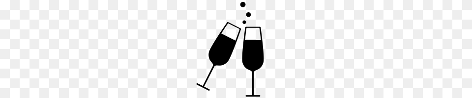 Cheers Icons Noun Project, Gray Free Png
