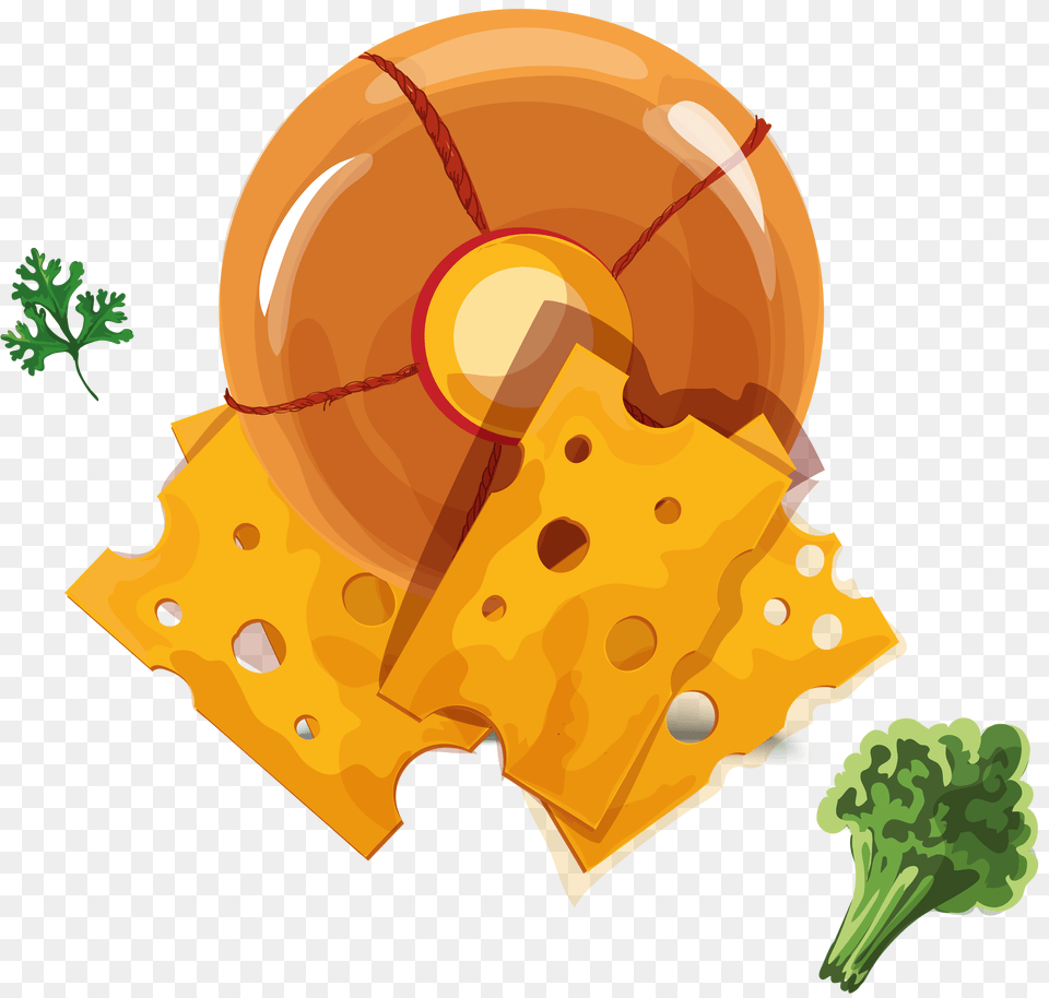 Cheese, Bread, Food, Bulldozer, Machine Free Png Download