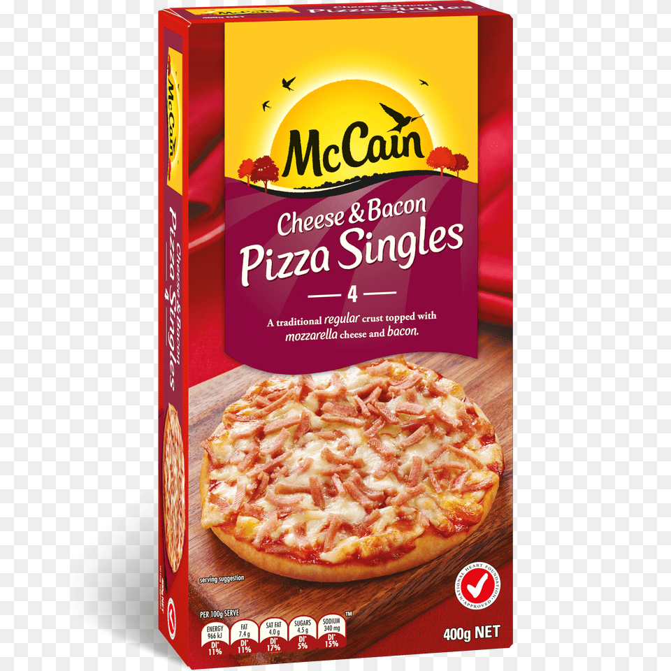 Cheese Bacon Pizza Singles Png