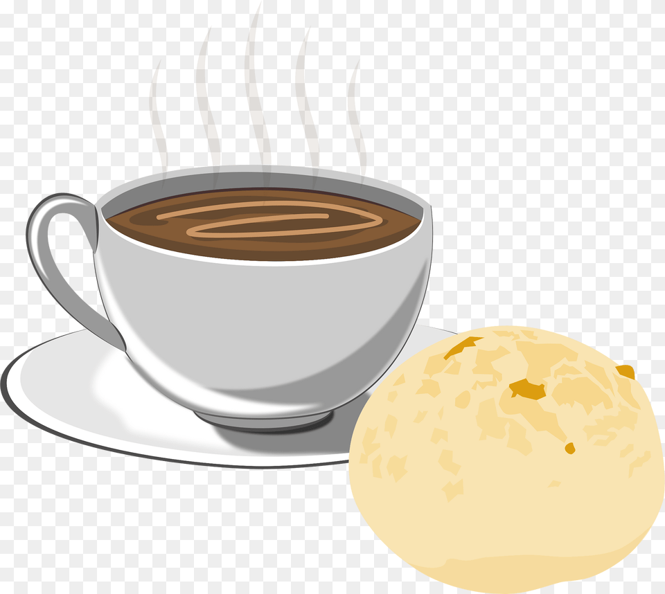 Cheese Bread Clipart, Cup, Beverage, Coffee, Coffee Cup Free Transparent Png