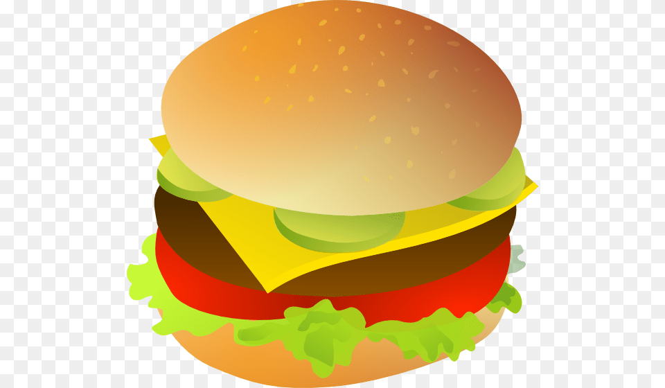Cheese Burger Clip Arts For Web, Food, Clothing, Hardhat, Helmet Free Png Download