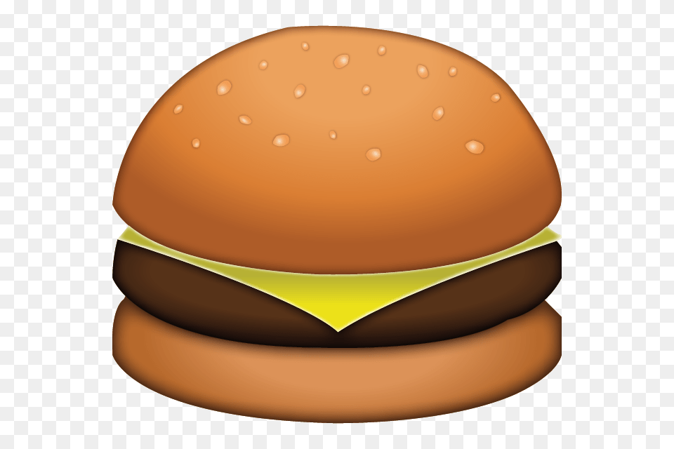 Cheese Burger Emoji Icon Emoji Island, Food, Clothing, Hardhat, Helmet Free Png Download