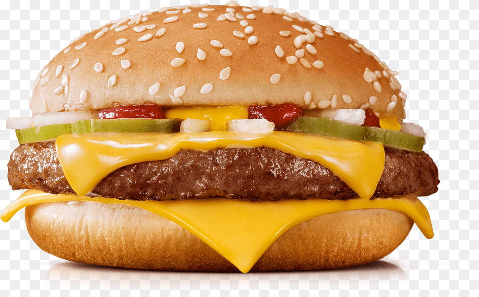 Cheese Burger Mcdonalds Hamburger, Food Png Image