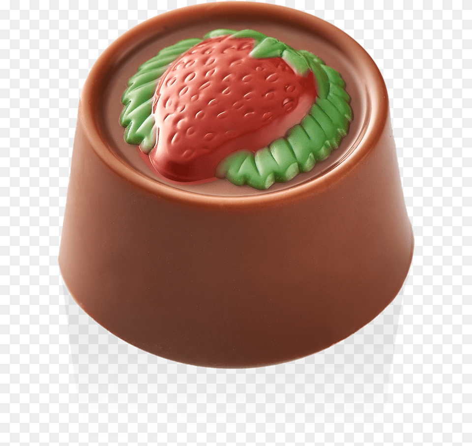 Cheese Cake Strawberry Biscuit Garni De Crme Et De Honmei Choco, Food, Cream, Dessert, Ice Cream Png Image