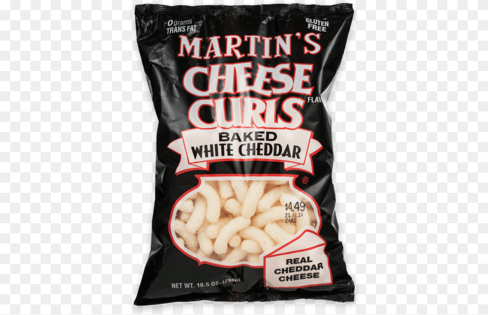 Cheese Martin39s Gluten Free Cheese Curls Baked White Cheddar, Food, Snack, Ketchup Png