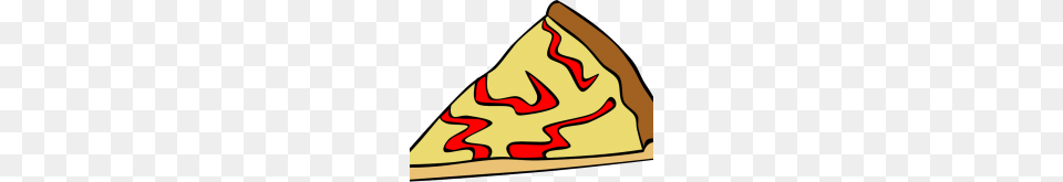 Cheese Pizza Clipart Clip Art Graphic Of A Cheese Pizza Slice, Triangle Free Png Download