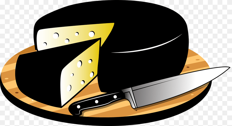 Cheese Slice Clipart, Food, Blade, Weapon, Knife Free Png Download