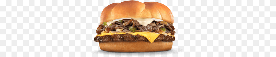Cheese Steak Burger Jr Philly Cheese Steak Burger, Food Png