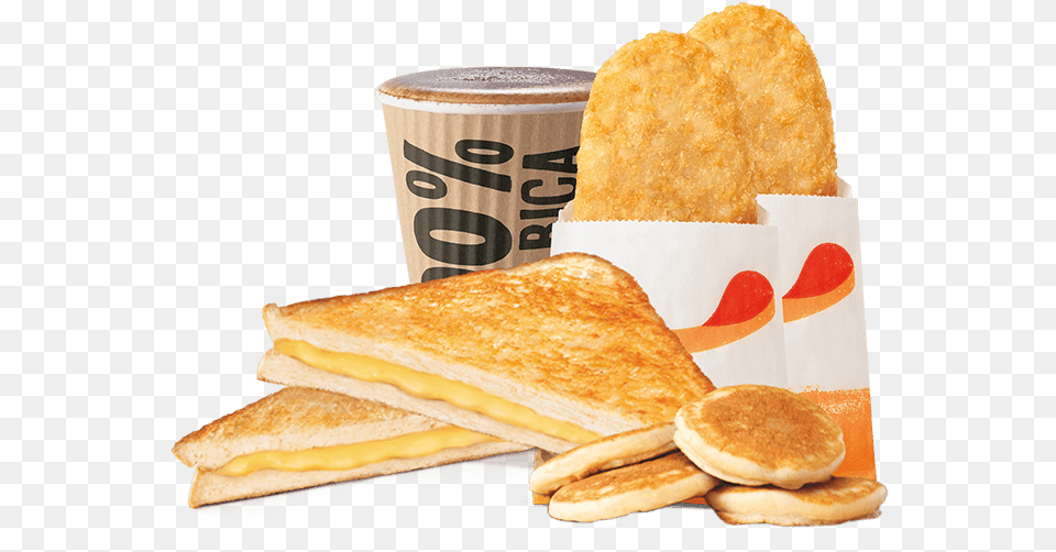 Cheese Toastie Super Stunner Double Sausage Egg Mcmuffin Meal, Bread, Food, Cup, Sandwich Png Image
