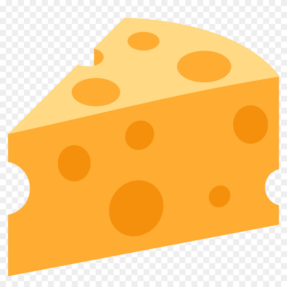 Cheese Wedge Emoji Clipart, Disk, Food Png Image