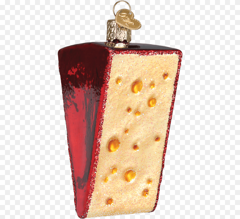 Cheese Wedge Old World Glass Ornament Old World Christmas, Food Free Transparent Png