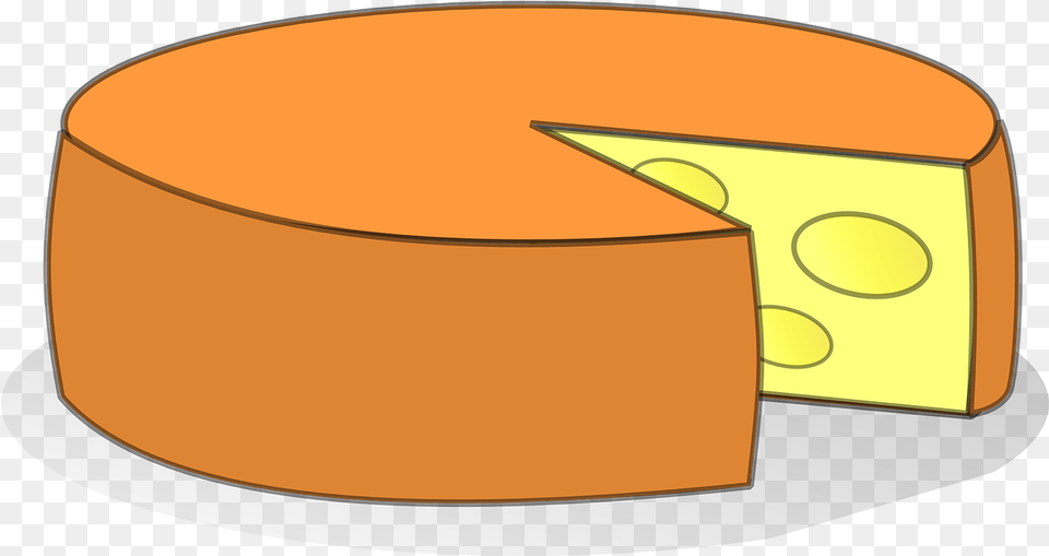 Cheese Wheel Dairy Vector Graphic On Pixabay Cartoon Wheel Of Cheese, Food Free Transparent Png