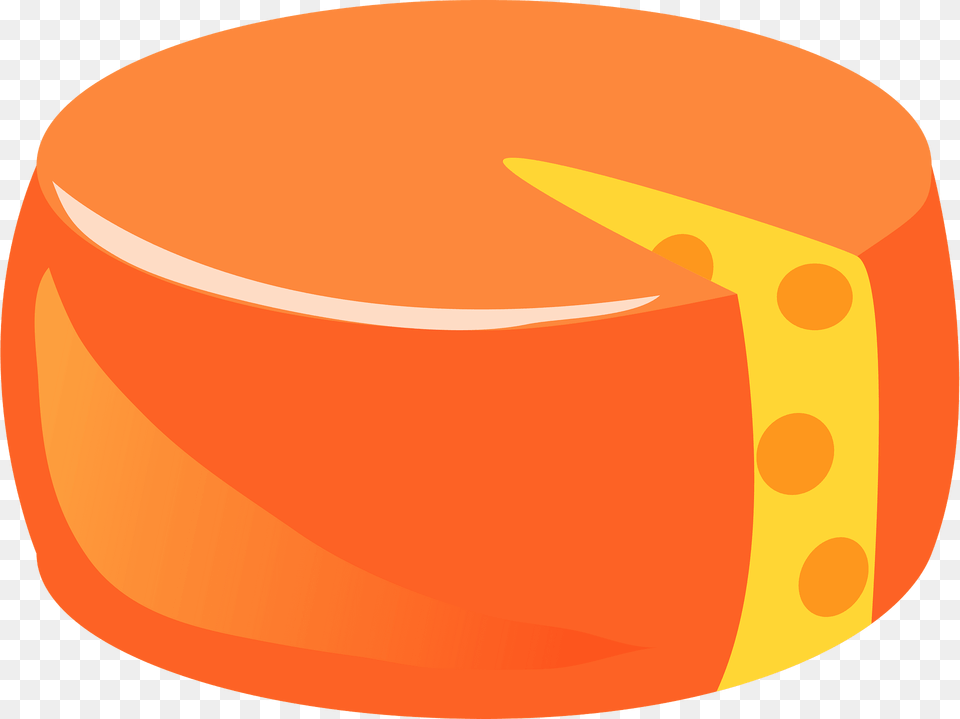 Cheese Wheel With A Wedge Cut Out Clipart, Food, Astronomy, Moon, Nature Png