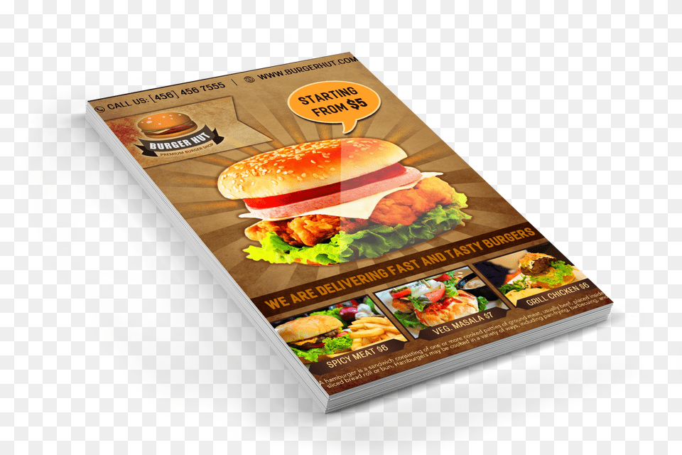 Cheeseburger, Advertisement, Burger, Food, Poster Free Png Download