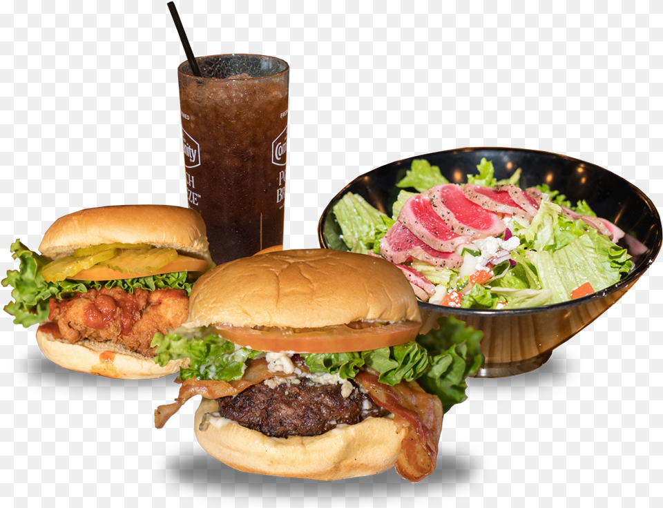 Cheeseburger, Burger, Food, Food Presentation, Lunch Free Png