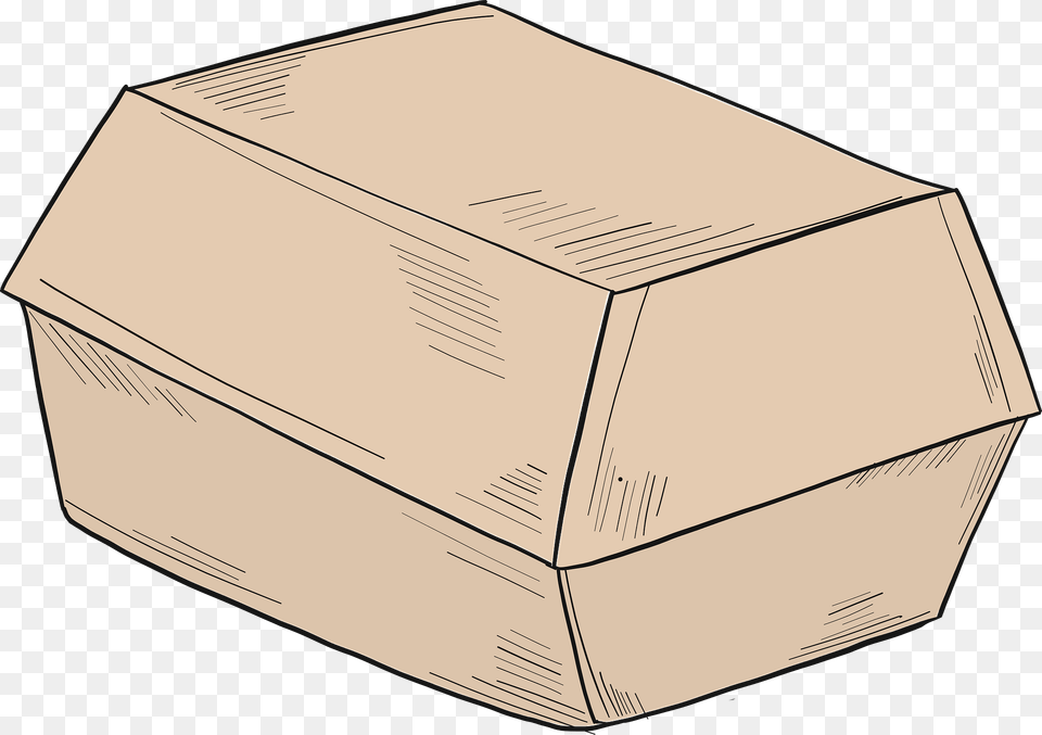 Cheeseburger Box Clipart, Cardboard, Carton, Package, Package Delivery Free Png Download