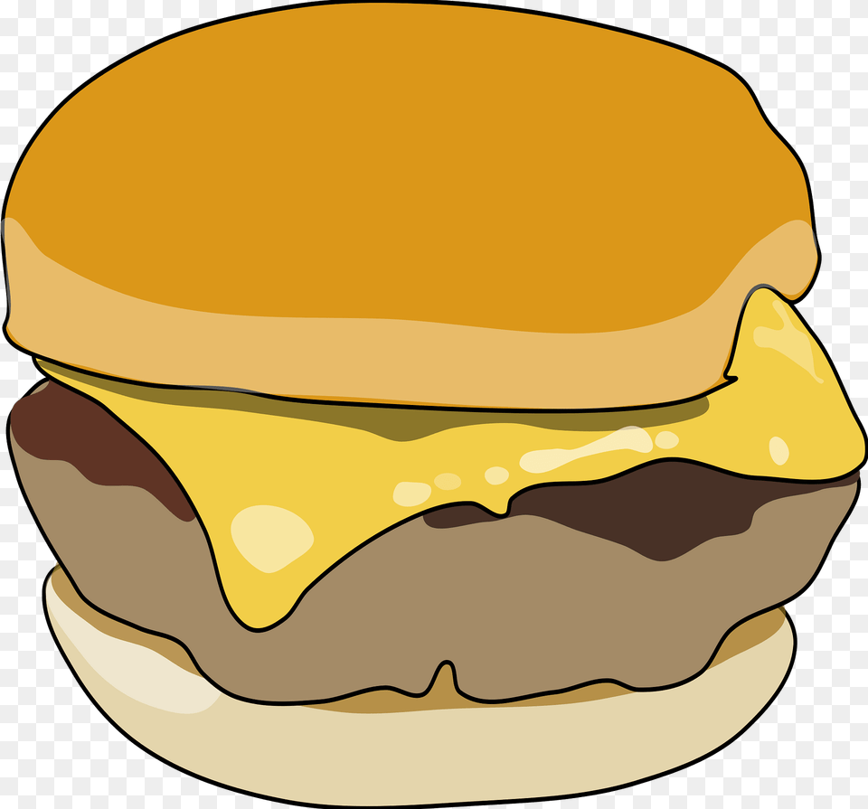 Cheeseburger Clipart, Burger, Food, Animal, Fish Free Png Download