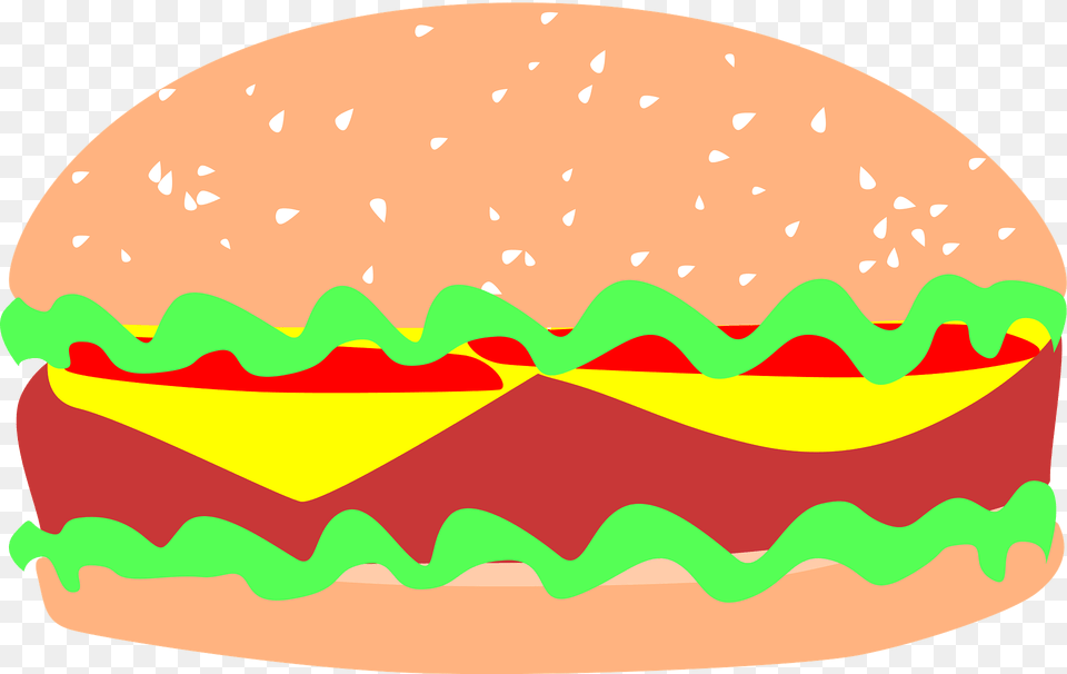 Cheeseburger Clipart, Burger, Food, Animal, Fish Png