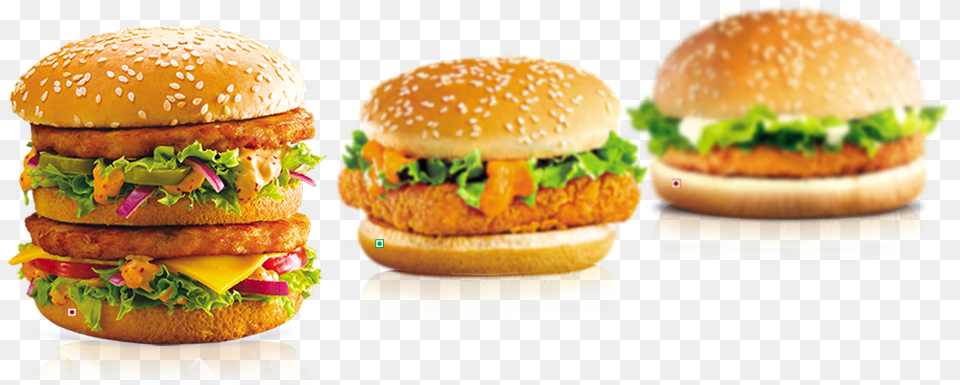 Cheeseburger Clipart Burger Mcdonalds Types Of Burger In, Food, Lunch, Meal Free Png Download