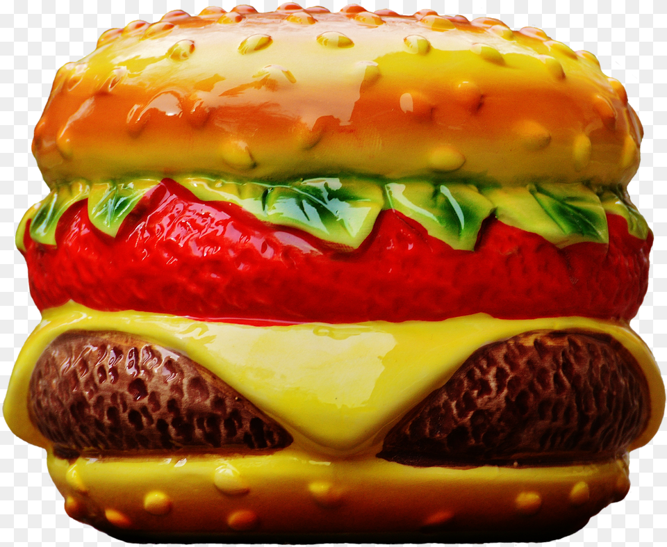 Cheeseburger Hamburger Junk Food Fast Food Onion Ring, Burger Png