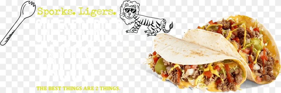 Cheeseburger Taco Tijuana Flats, Burger, Food Free Png