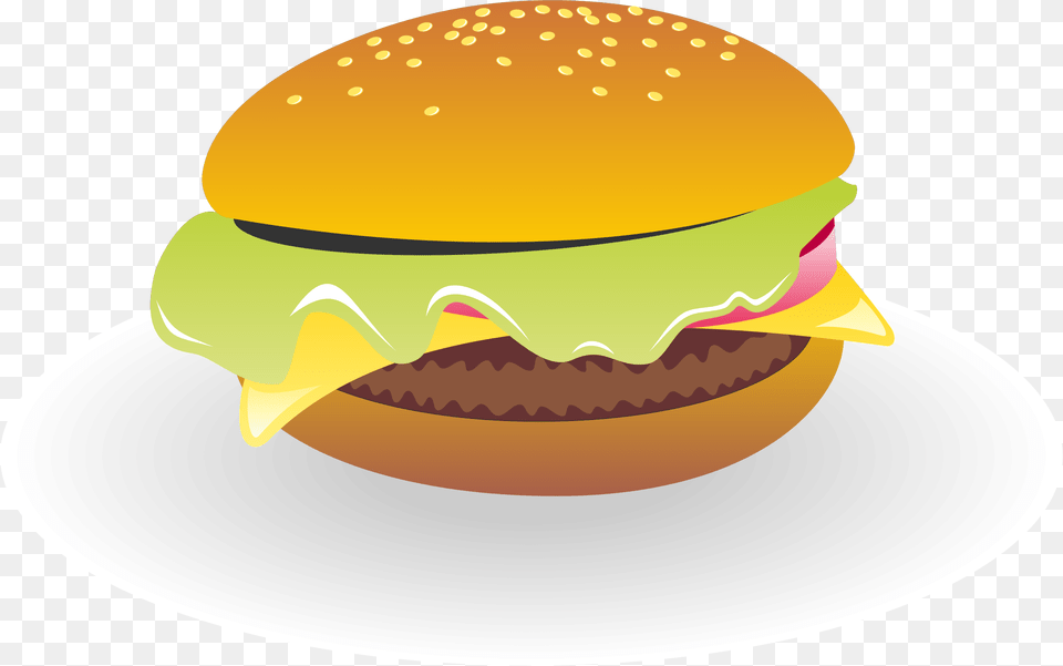 Cheeseburger Vector Clip Arts Cheese Burger Vector, Food Png Image