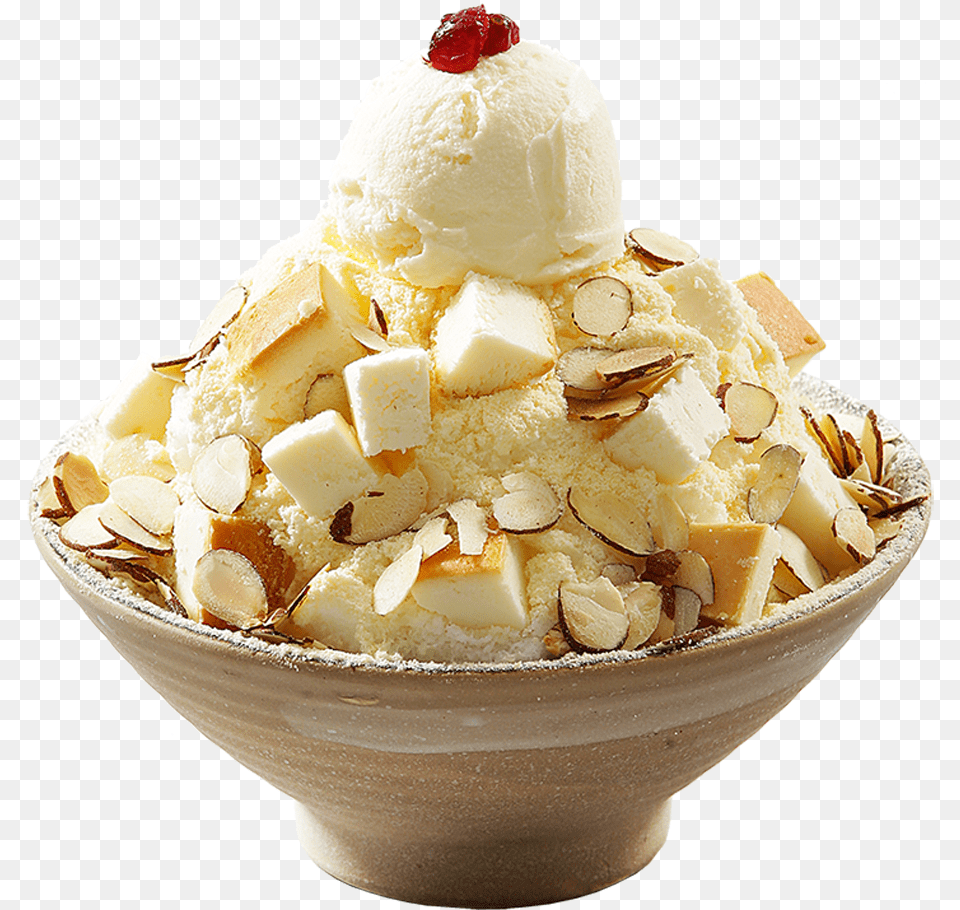 Cheesecake Falling Snow Sundae, Cream, Dessert, Food, Ice Cream Free Png