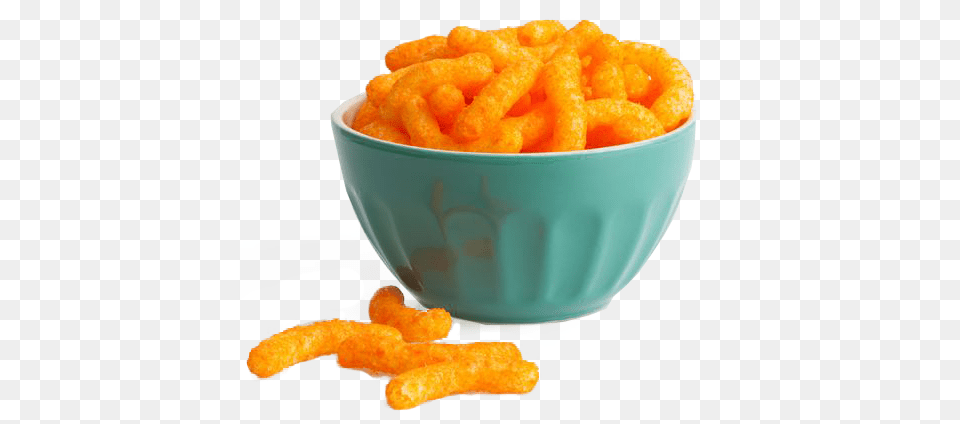 Cheesepuffsbowl, Food, Fries, Bowl, Snack Png Image