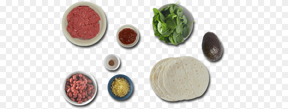 Cheesy Beef Enchiladas Ingredients Avocado, Food, Ketchup, Lunch, Meal Png Image