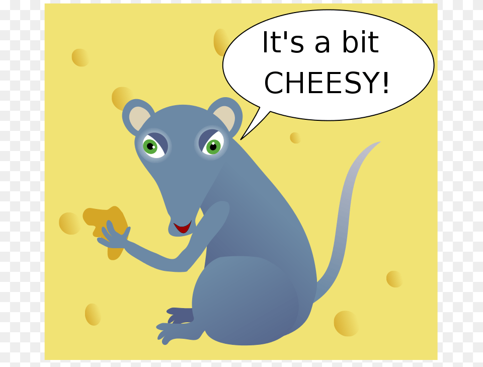 Cheesy Mouse, Animal, Bear, Mammal, Wildlife Png