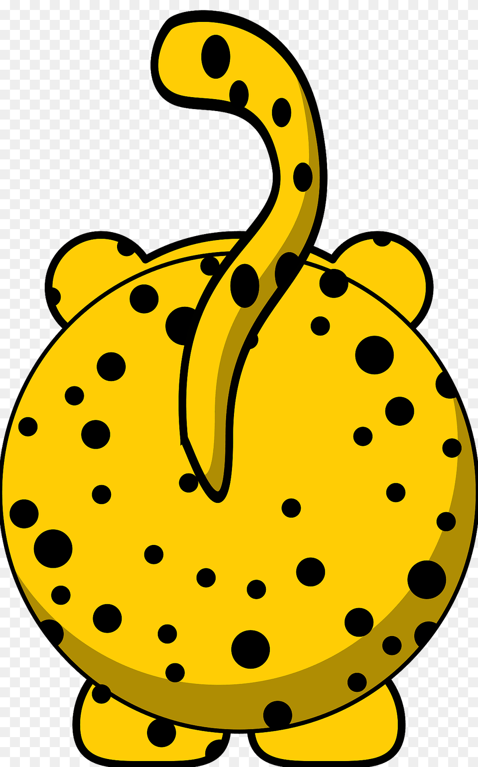 Cheetah Back View Clipart, Turtle, Tortoise, Animal, Sea Life Free Transparent Png