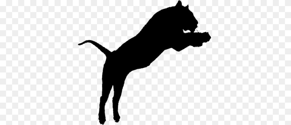 Cheetah Cartoon Tiger Jump, Silhouette, Stencil, Animal, Kangaroo Png Image