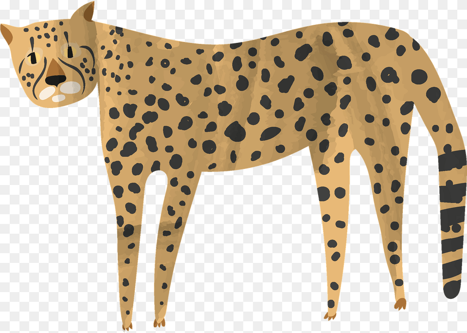 Cheetah Clipart Animal Figure, Mammal, Wildlife, Panther Free Png