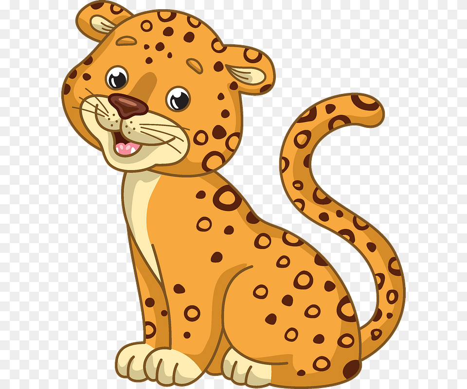 Cheetah Clipart Cartoon, Animal, Mammal, Wildlife, Bear Free Png Download