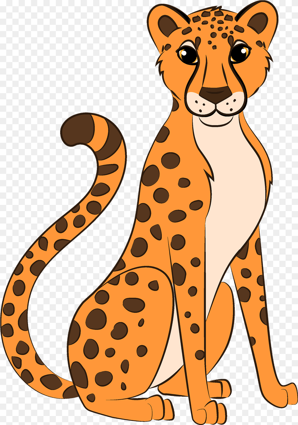 Cheetah Clipart Dot, Animal, Mammal, Wildlife, Panther Free Transparent Png
