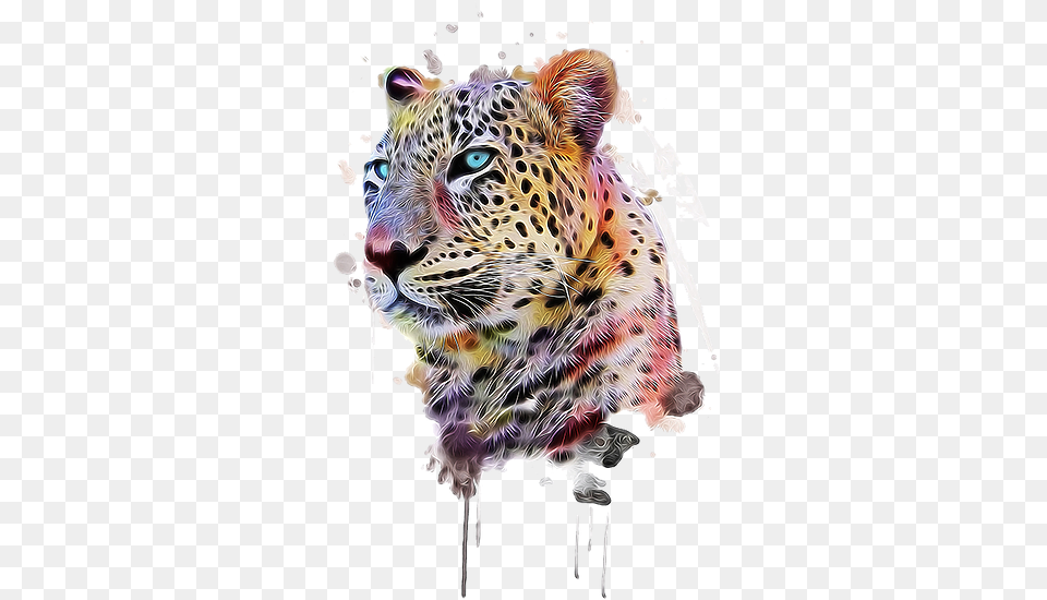 Cheetah Images Leopard Watercolor, Animal, Mammal, Tiger, Wildlife Png Image