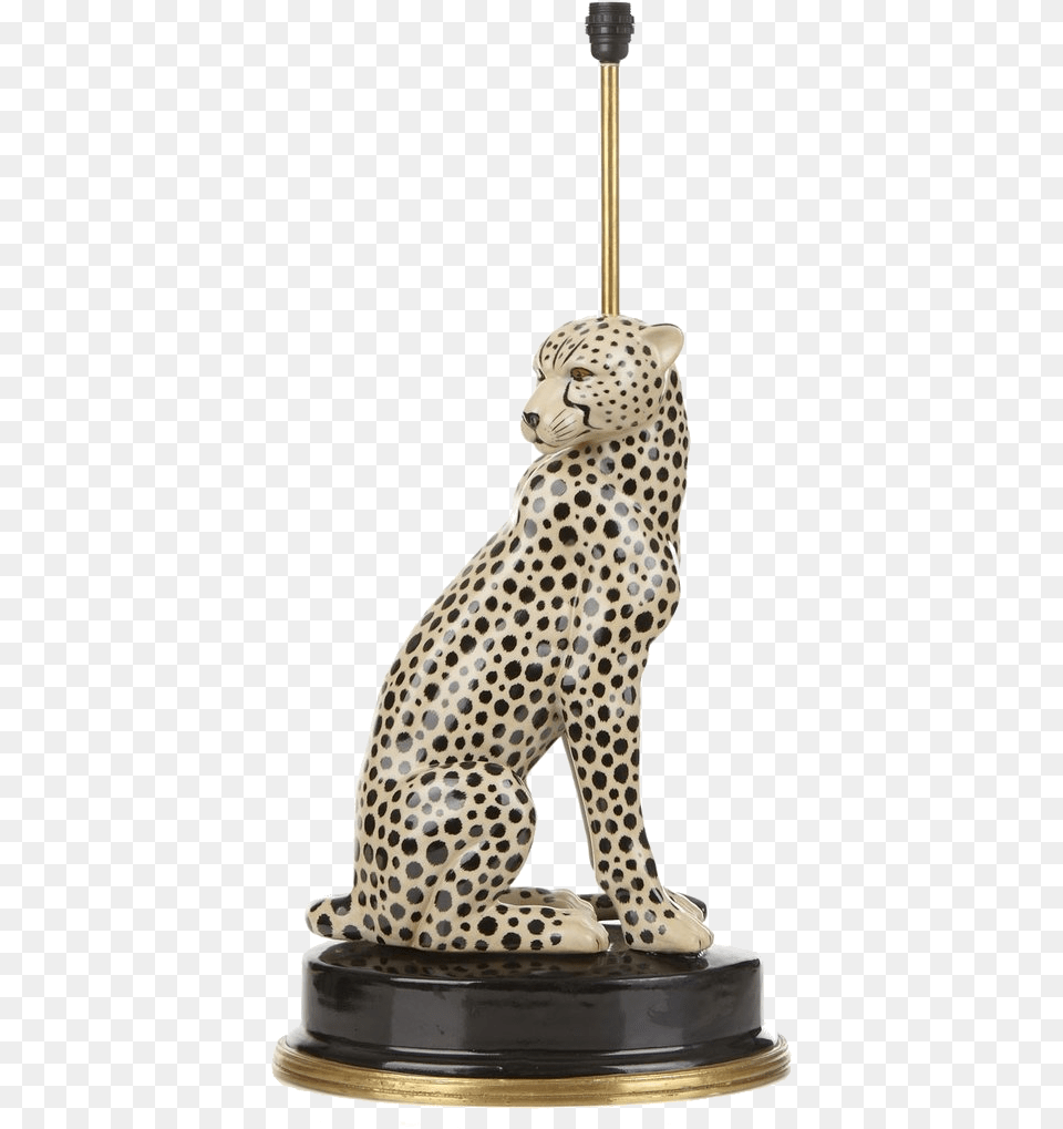 Cheetah Lamp House Of Hackney, Figurine, Animal, Mammal, Wildlife Free Transparent Png