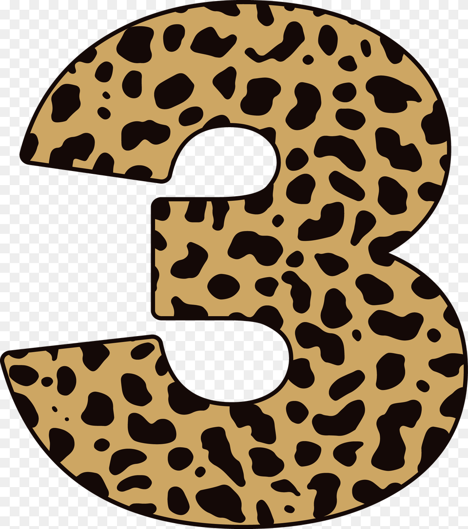 Cheetah Print, Number, Symbol, Text Free Png Download