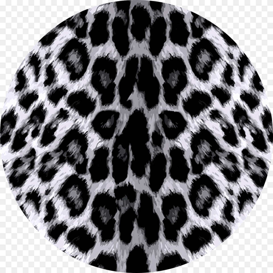 Cheetah Print Circle, Clothing, Fur, Animal, Mammal Png