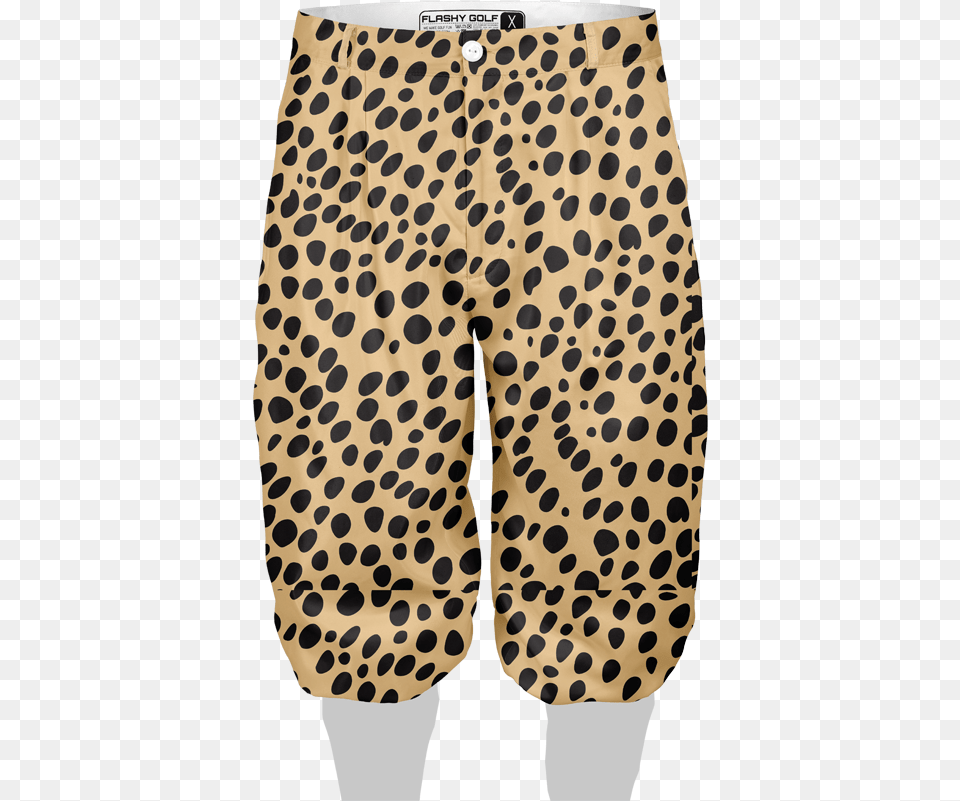 Cheetah Print Polka Dot, Clothing, Shorts Free Png