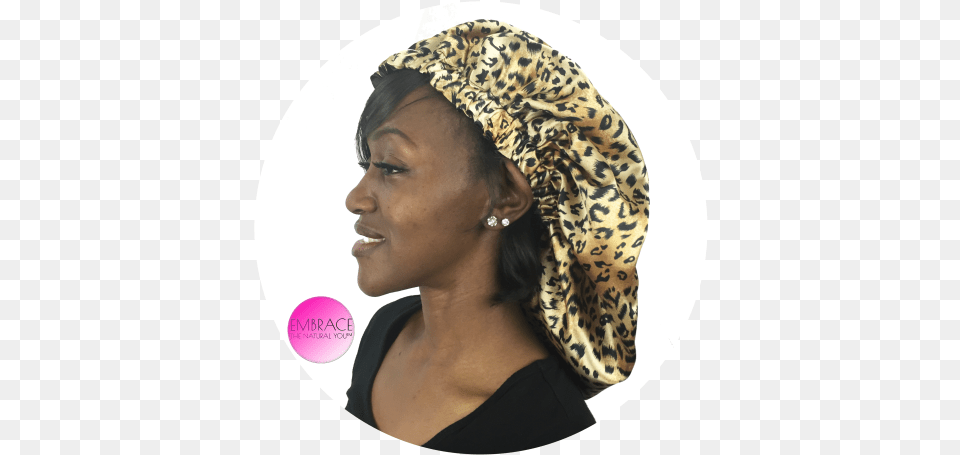 Cheetah Print Shower Cap Shower Cap, Woman, Adult, Bonnet, Clothing Free Transparent Png