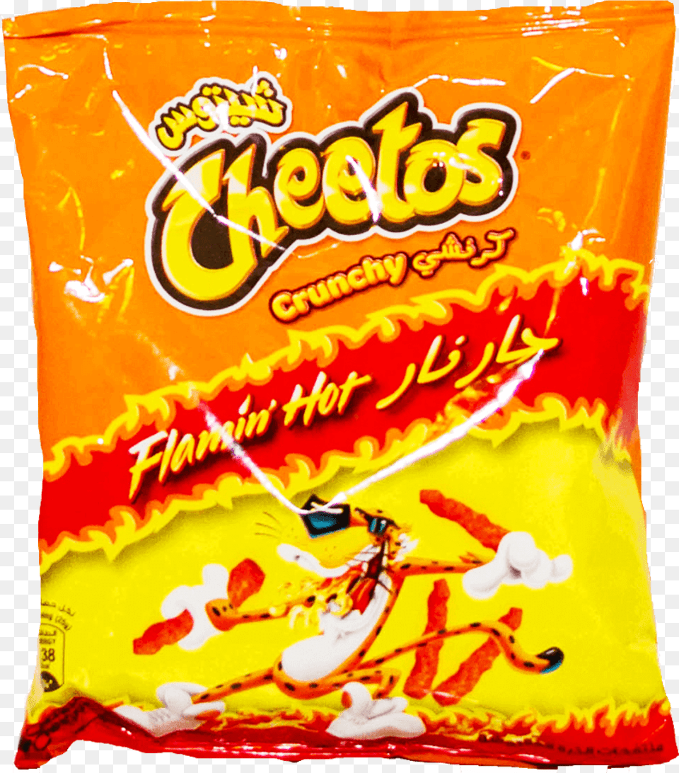 Cheetos Chips Crunchy Flamin Hot 25 Gm Hot Cheetos, Birthday Cake, Cake, Cream, Dessert Free Png Download