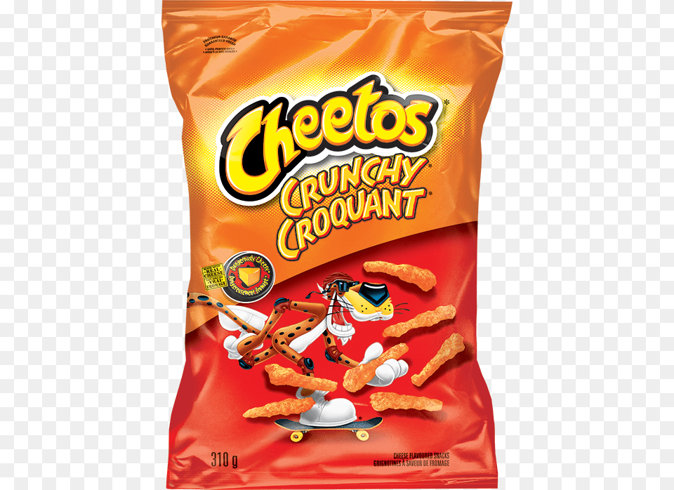 Cheetos Crunchy Cheese Flavoured Snacks Cheetos Crunchy Cheese Flavoured Snacks, Skateboard, Food, Snack, Advertisement Free Transparent Png