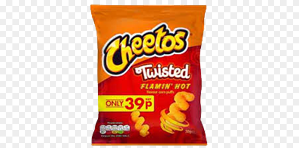 Cheetos Twisted Cheese 30gm Lil Xan Hot Cheetos, Food, Snack, Ketchup, Bread Png