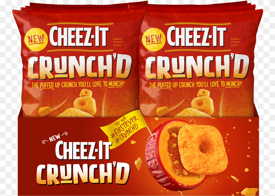 Cheez It Big Baked Snack Crackers 14 Oz, Food, Sweets, Bread Free Transparent Png