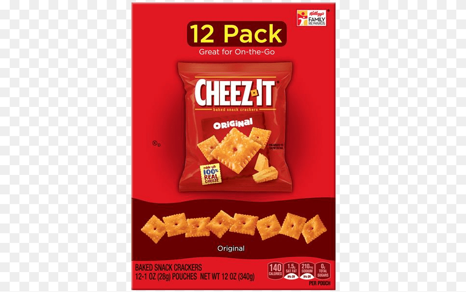 Cheez It Cheez It Original Baked Snack Crackers Cheez It Baked Snack Crackers, Bread, Cracker, Food, Ketchup Png