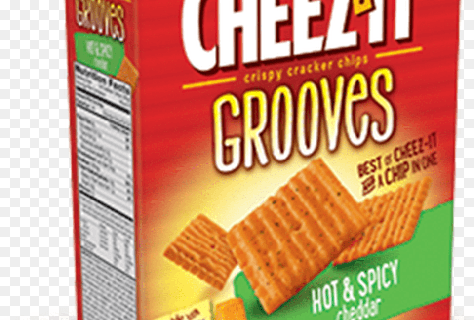 Cheez It Grooves Hot Amp Spicy Cheddar Cheez It Grooves Taco, Bread, Cracker, Food Free Png