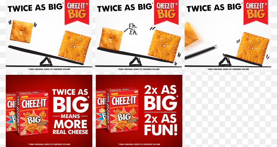 Cheez It Olm Teeter Totter Flyer, Bread, Cracker, Food, Advertisement Png Image